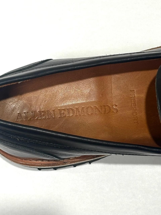 Allen Edmonds Freeport Weatherproof Lug Penny Loafer Black 10 D Storm Welt USA main image 14